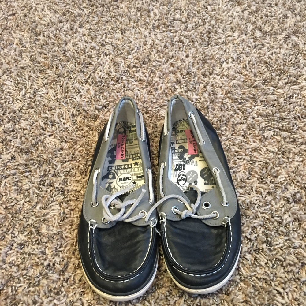Rock Candy brand boat shoes